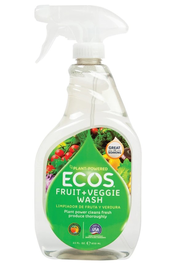 Ecos, Fruit & Veggie Wash Spray, 650ml
