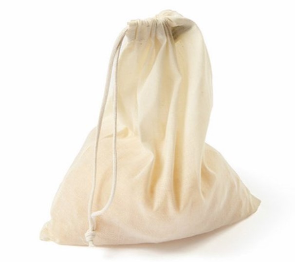 Medium Organic Cotton Produce Bag, 25 × 30 cm