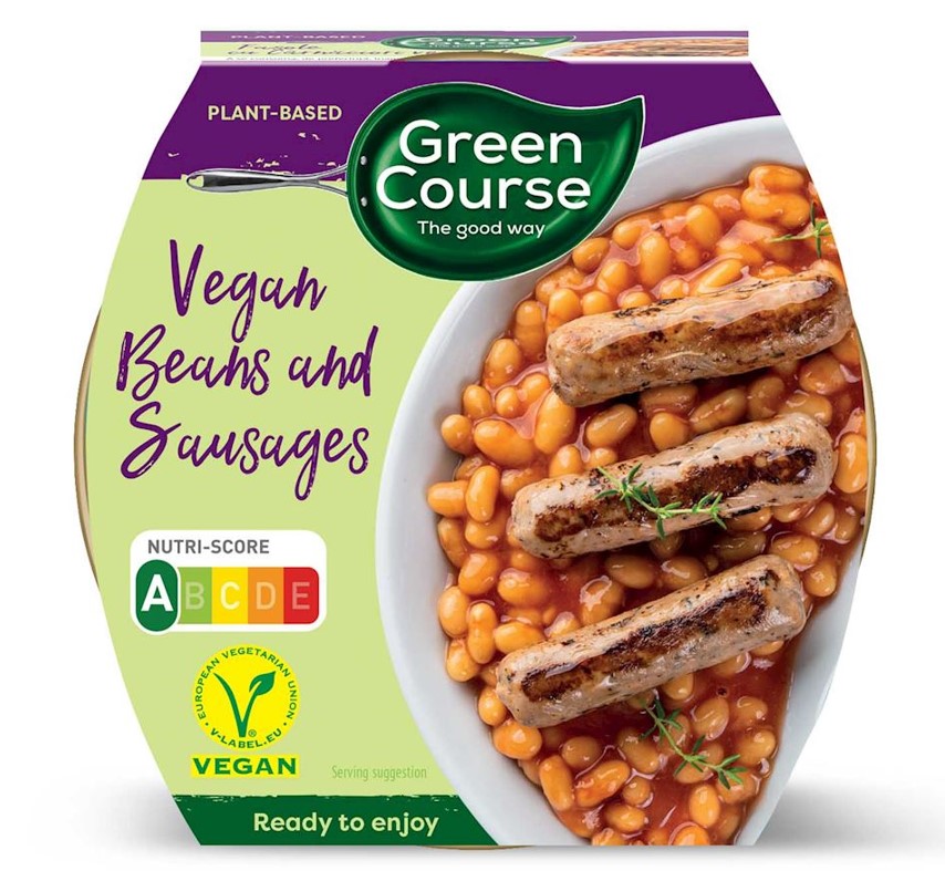 Green Course, Beans with Sausages, 300g