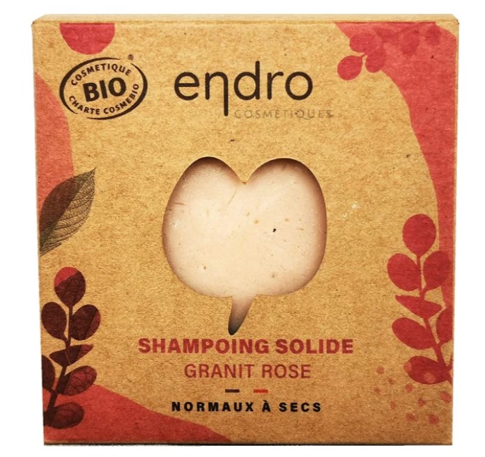Endro, Solid Shampoo – Pink Granit