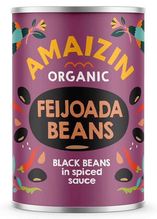Amaizin, Feijoada Black Beans in Spiced Sauce, 400g