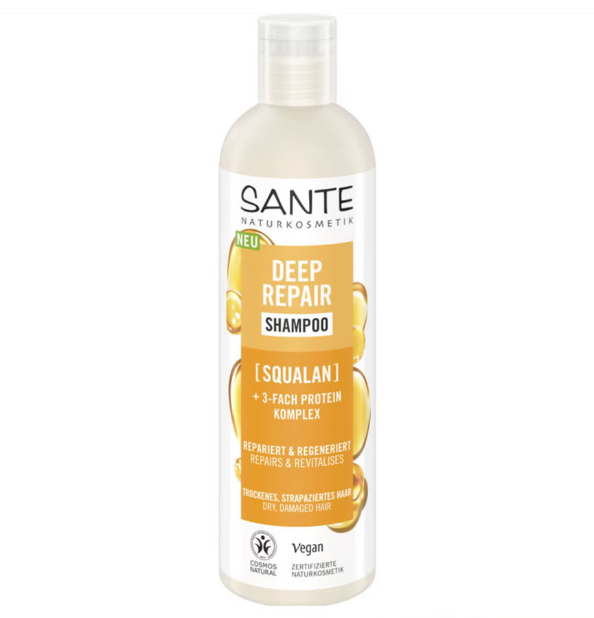Deep Repair Shampoo Squalane & Triple Protein Complex, 250ml
