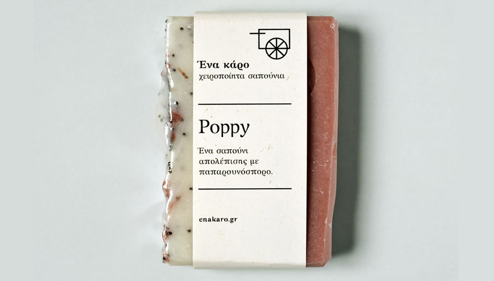 Poppy Handmade Soap, 100g