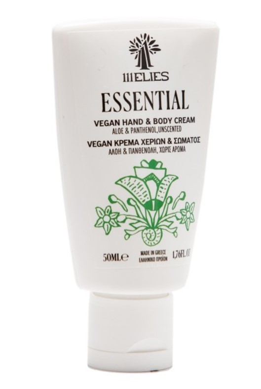 111elies, Hand & Body Cream with Aloe & Panthenol - Unscented, 50ml