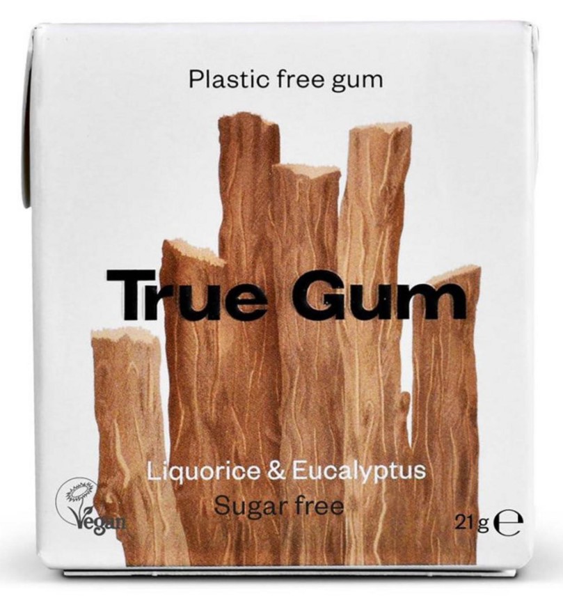 True Gum, Liquorice & Eucalyptus Gum Box, 21g