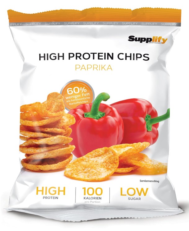 High Protein Chips - Paprika, 50g