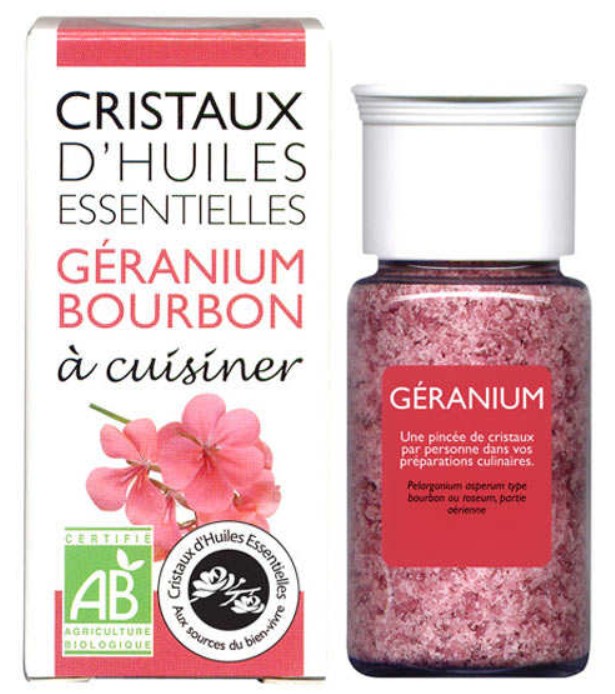 Aromandise, Essential Oil Crystals - Bourbon Geranium