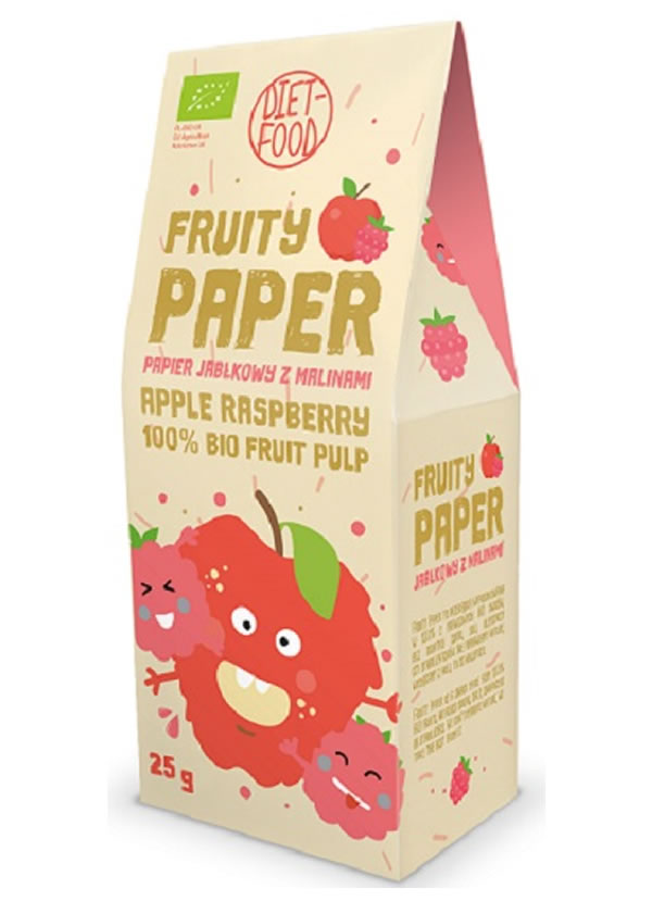 Diet-food, Apple - Raspberry Fruit Pulp, 25g