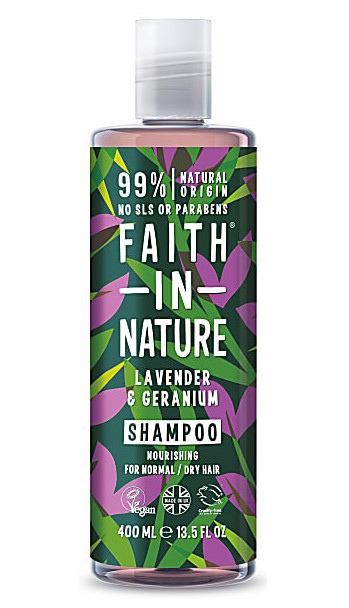 Faith in Nature, Lavender & Geranium Shampoo, 400ml