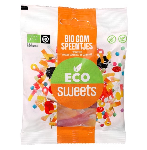 Eco Sweets, Gum Dummies, 75g