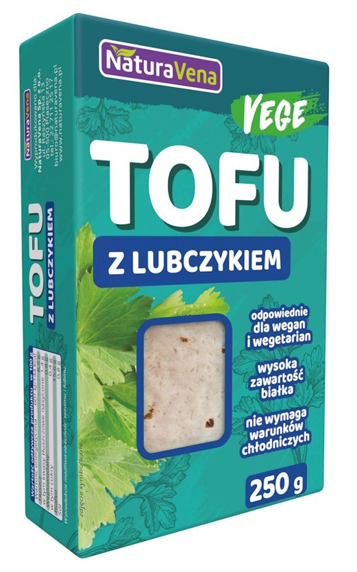 NaturaVena, Tofu with Lovage, 250g