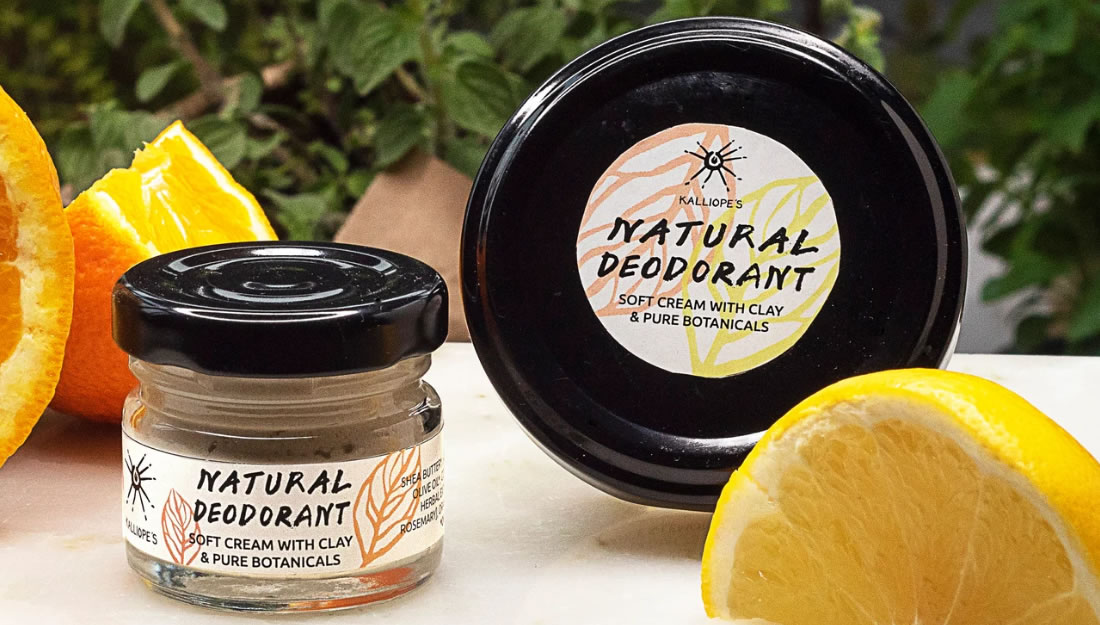 Natural Deodorant Cream - Citrus & Ginger, 60g