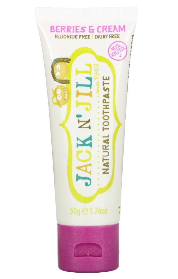 Natural Berries & Cream Toothpaste, 50g
