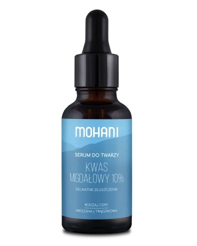 Mohani, Smoothing Face Serum with Mandelic Acid 10%, 30ml