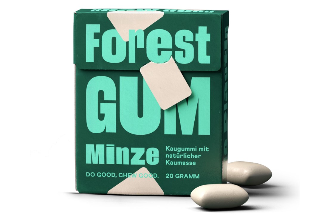 Forest Gum, Chewing Gum Mint, 20g