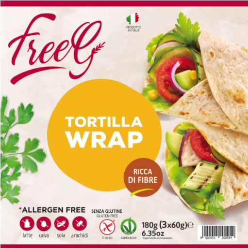 Wrap Tortilla Rich in Fiber, 180g
