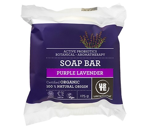 Urtekram, Purple Lavender Soap Bar, 175g