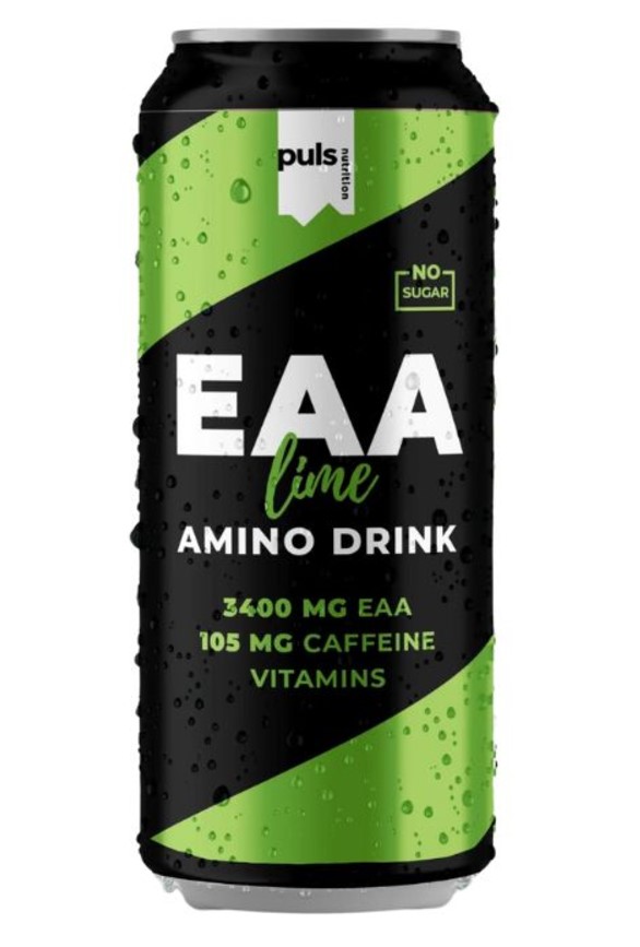 Amino Carbonated Drink EAA Lime, 330ml