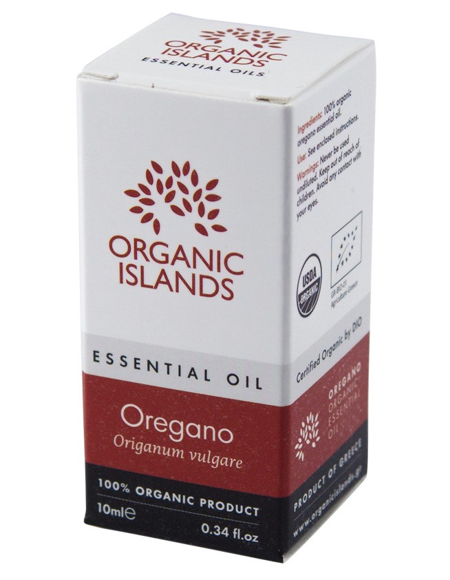 Organic Islands, Oregano Essential Oil, 10ml