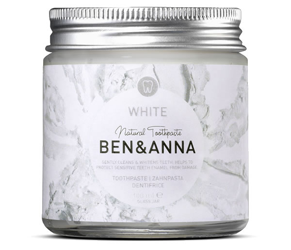 Ben&Anna, Natural Whitening Toothpaste Mint Oil & Sage Extract, 100ml