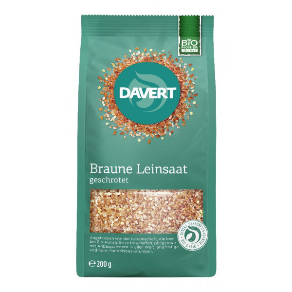 Dennree, Linseed Crushed, 200g