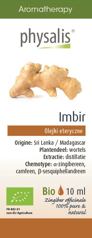 Ginger Essential Oil, 10ml