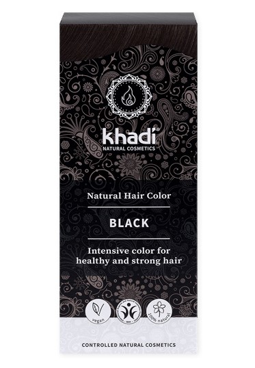 Khadi, Hair Colour Black, 100g
