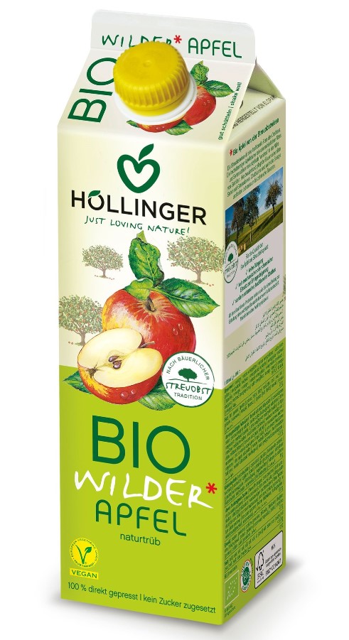 Hollinger, Apple Juice, 1l