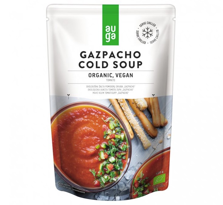 Auga, Gazpacho Cold Soup, 400g