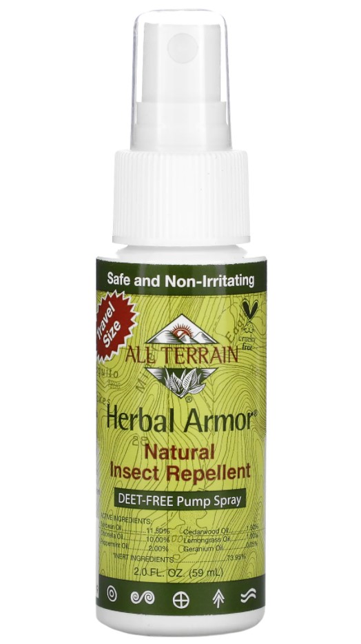 All Terrain, Herbal Armor Insect Repellents Spray, 59ml