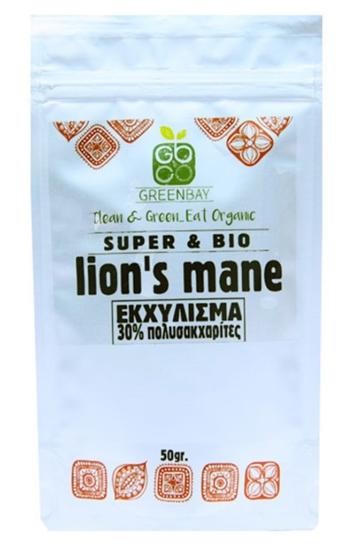 Greenbay, Mushroom Extract Lion's Mane Powder, 50g