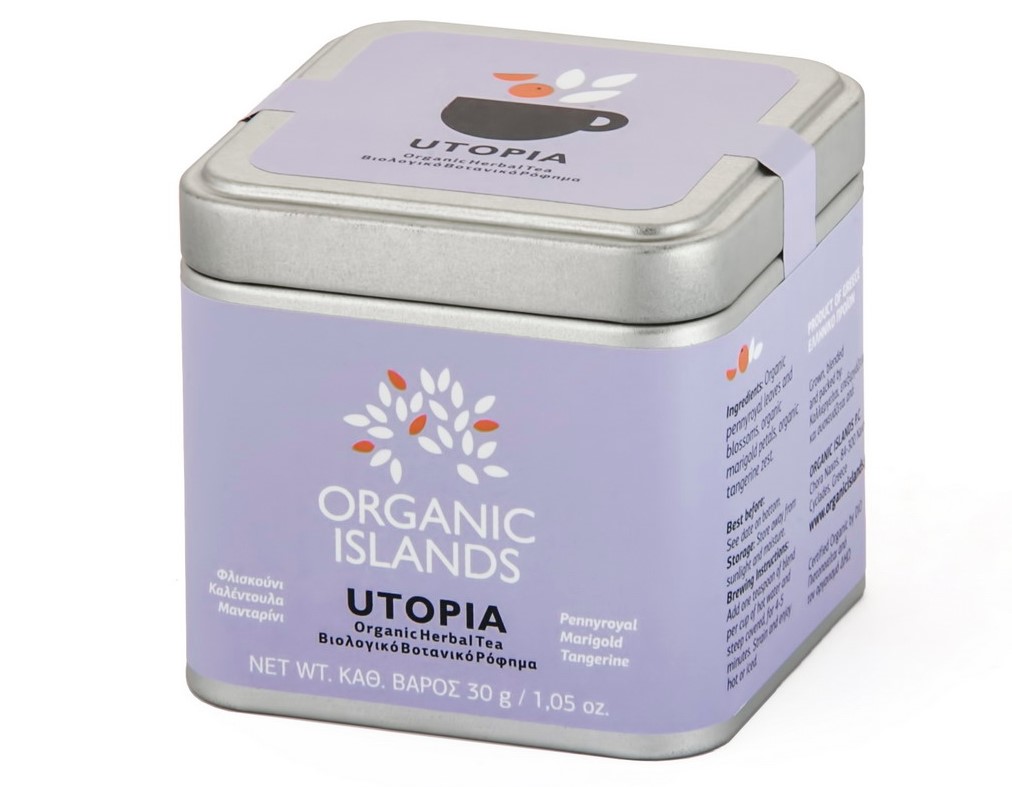 Organic Islands, Utopia Herbal Tea, 30g