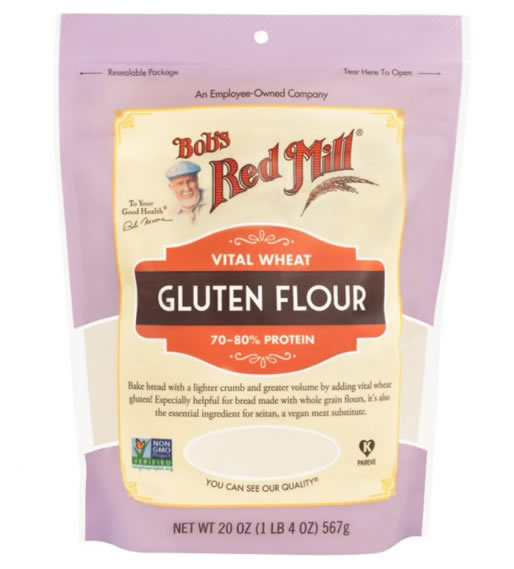 Bobs Red Mill, Vital Wheat Gluten Flour, 500g