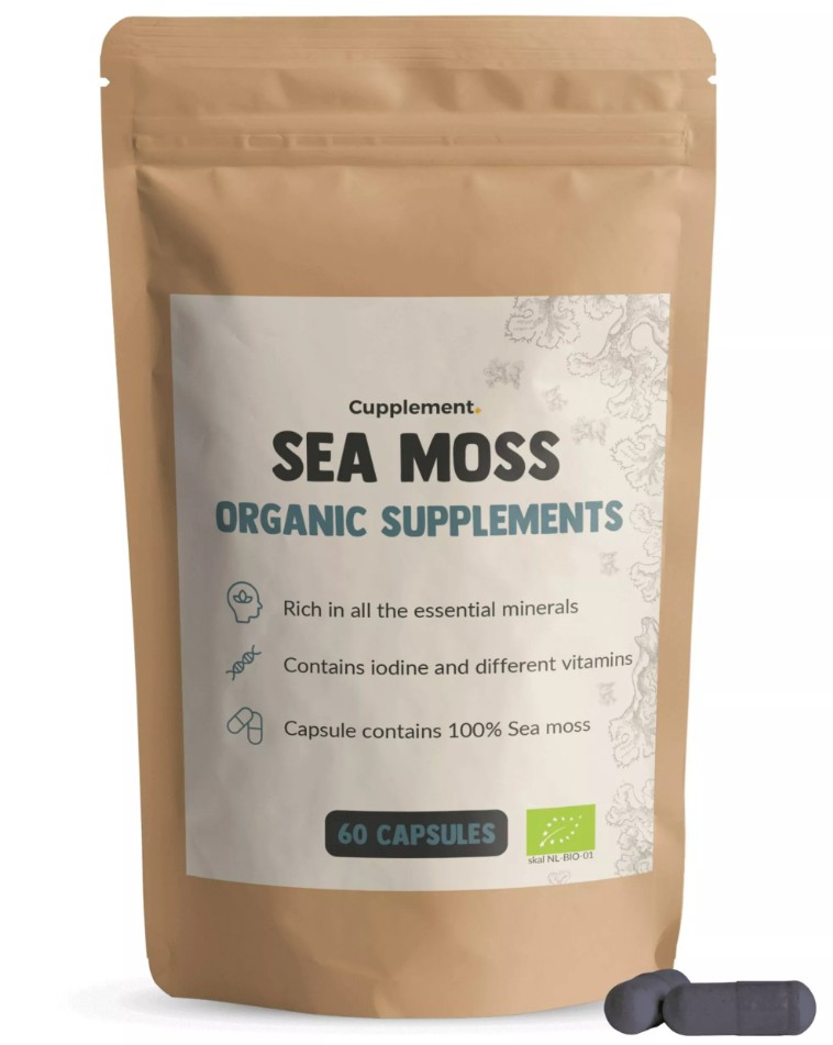 Cupplement, Sea Moss 500 mg, 60 capsules