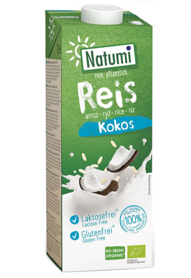 Natumi, Rice - Coconut Drink, 1L