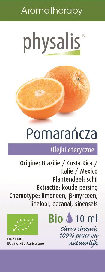 Physalis, Orange Essential Oil, 10ml