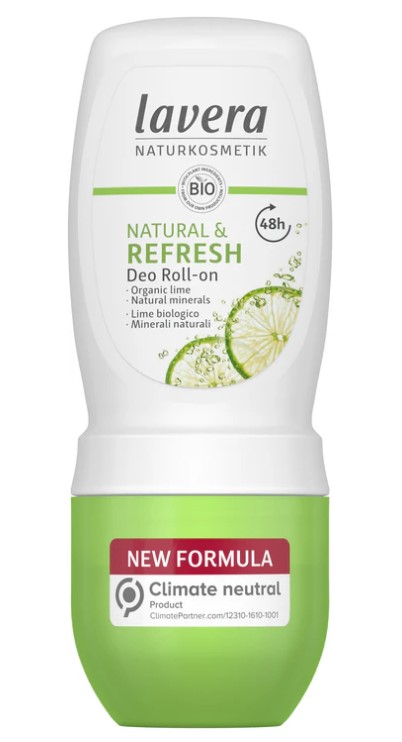Lavera, Deodorant Roll-on Natural & Refresh - Lime
