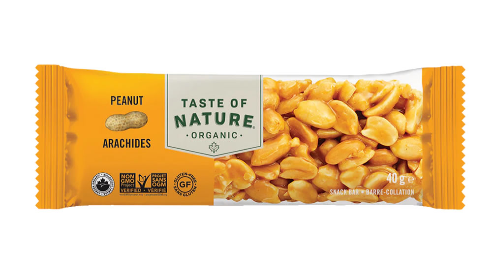 Taste Of Natur, Peanut Nut Snack Bar, 40g