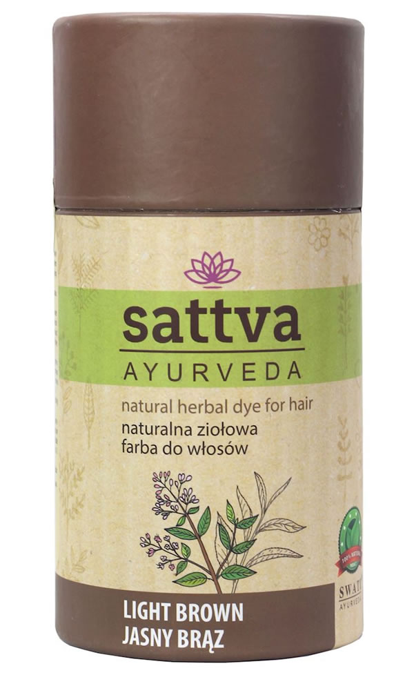 Sattva, Henna Light Brown, 150g