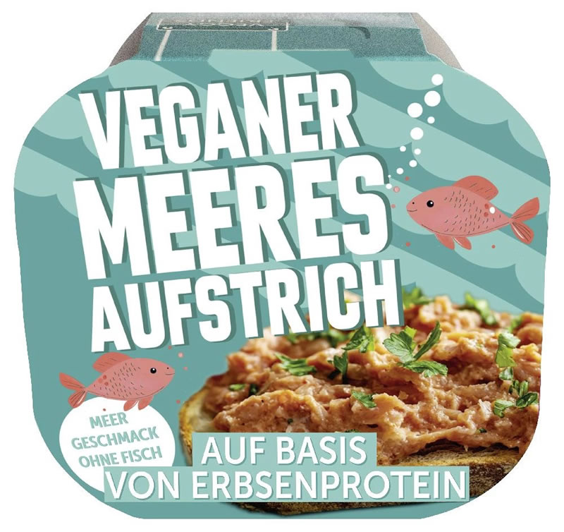 Veggy Friends, Vegan Seafood Spread, 125g