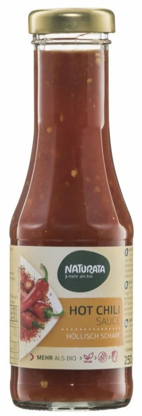 Naturata, Sauce Chili Hot, 250ml