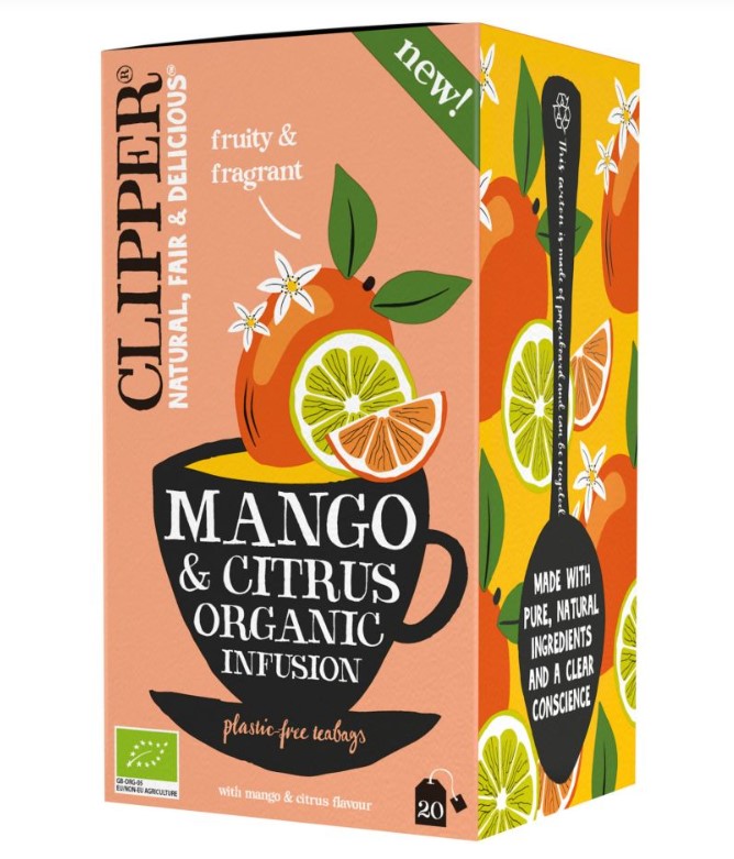 Clipper, Mango & Citrus Tea, (20 x 1.8g), 36g