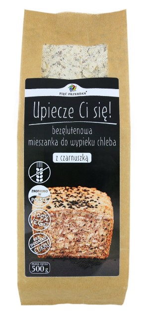 Piec Przemian, Mixture for Baking Bread with Black Cumin, 500g