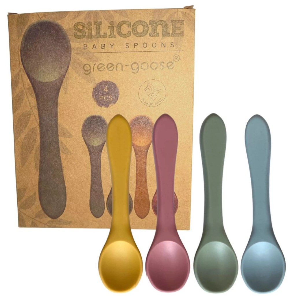 green-goose, Baby Spoon Set 4 pieces