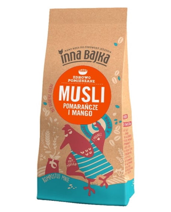 Inna Bajka, Oranges & Mango Muesli, 250g