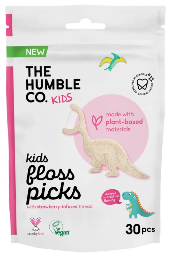 Kids Floss Picks - Strawberry