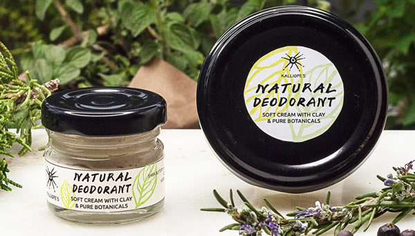 Natural Deodorant Cream - Greek Sage & Cedarwood, 60g