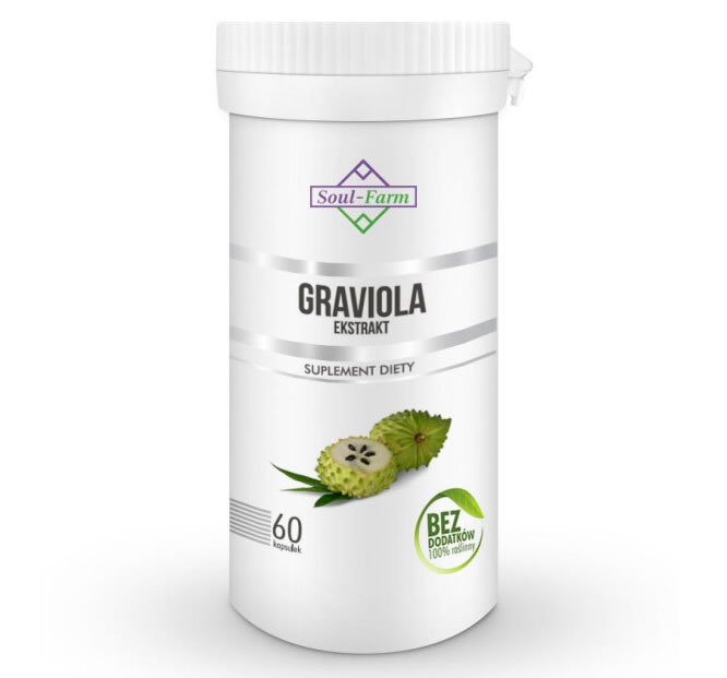 Soul Farm, Gravoila Extract 550mg, 60 capsules