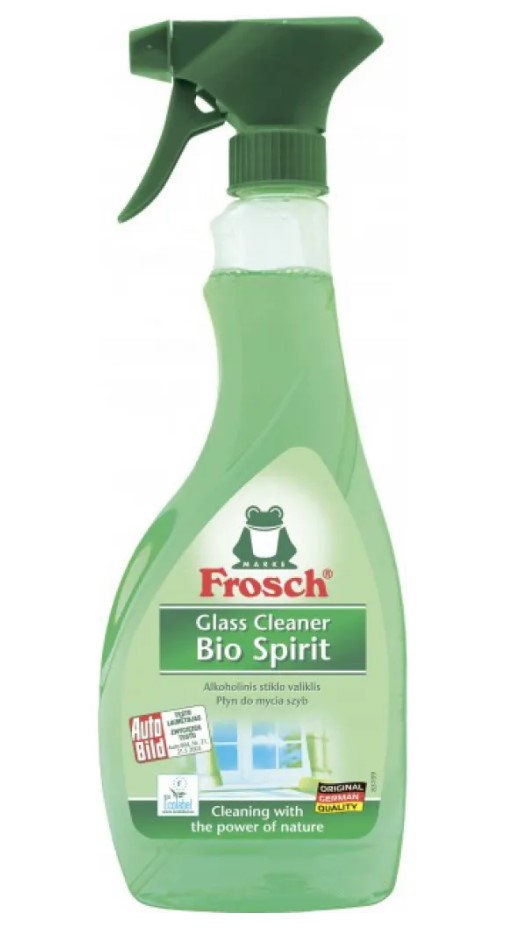 Frosch, Bio-Spirit Glass Cleaner, 500ml