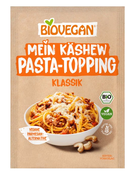 Biovegan, Cashew Pasta Topping Classic, 50g
